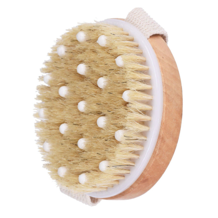 Round Bristle Massage Bath Brush