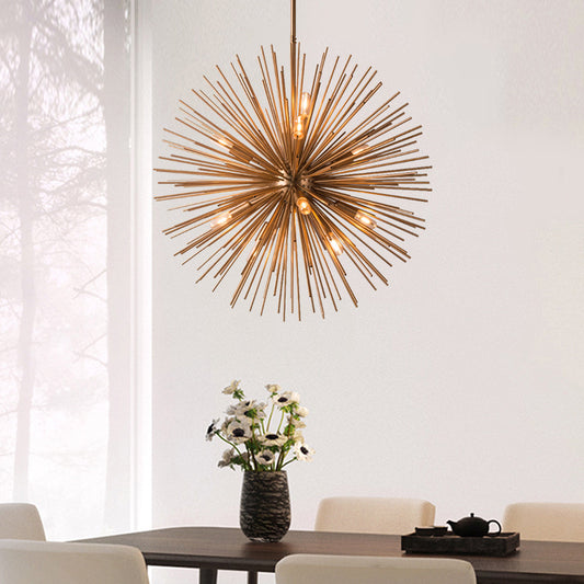 Geometric Ball Sample Room Chandelier