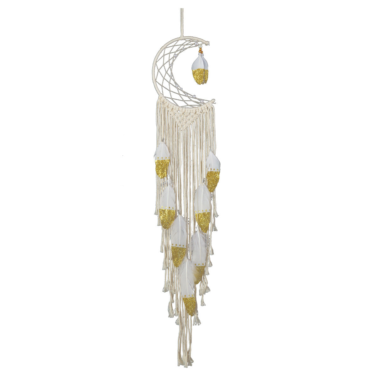 Crescent Dream Catcher Home Decor