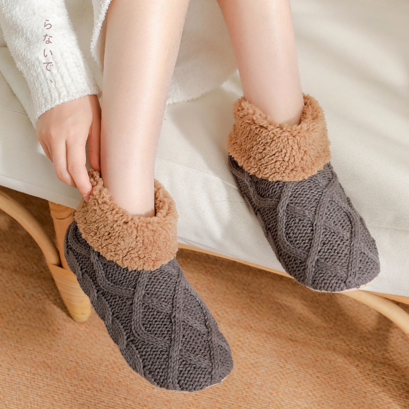 Floor Winter Home Non-slip Slippers Socks