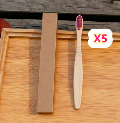 Eco Friendly Bamboo Soft Fibre Toothbrush