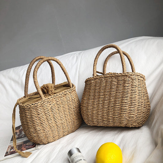 Paper Rope Hand-woven Bags