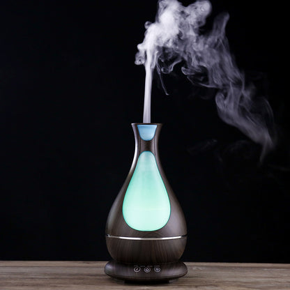 Ultrasonic Mute Wood Grain Humidifier