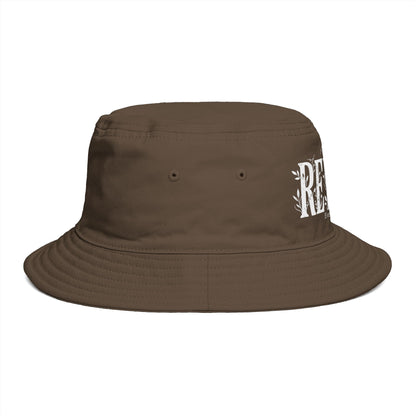 Rewild Everything Bucket Hat — Brown Outdoor Nature Hat