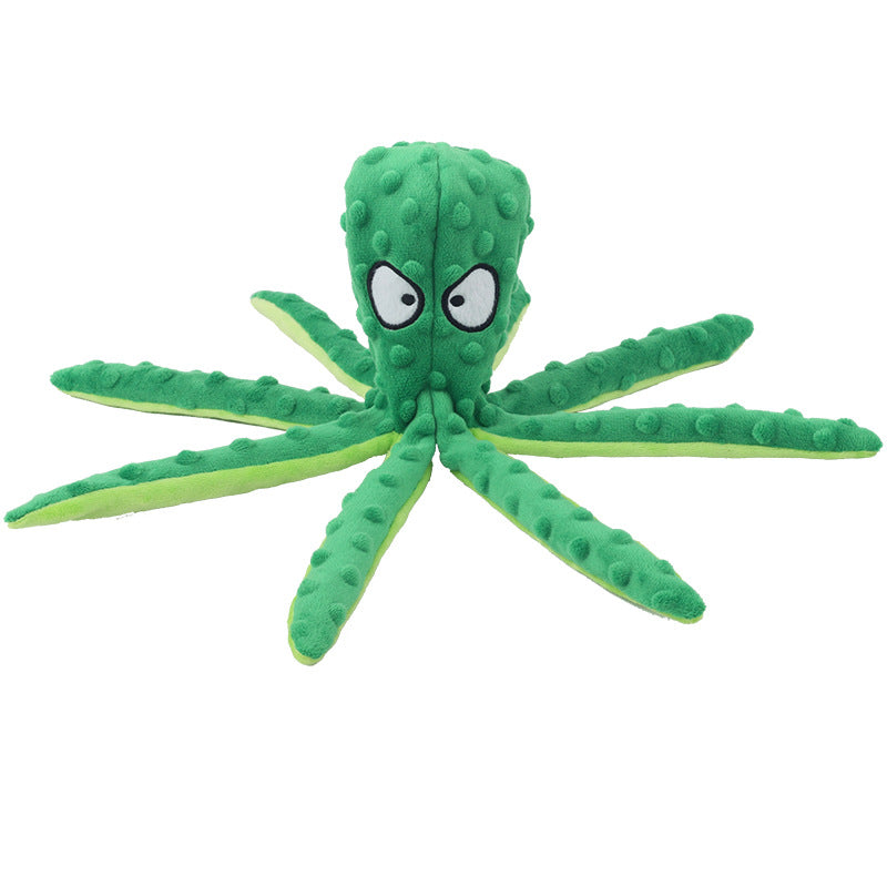 Eco-friendly New Design Pet Plush Octopus Toy