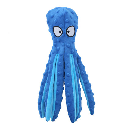 Eco-friendly New Design Pet Plush Octopus Toy