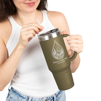Protect Every Drop 40oz Insulated Travel Mug