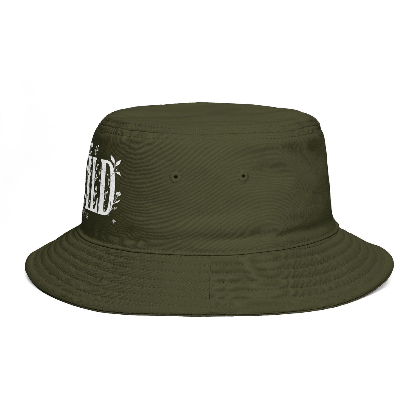 Rewild Everything Bucket Hat — Brown Outdoor Nature Hat