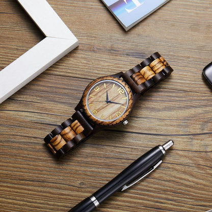 Zebra Wooden Watches