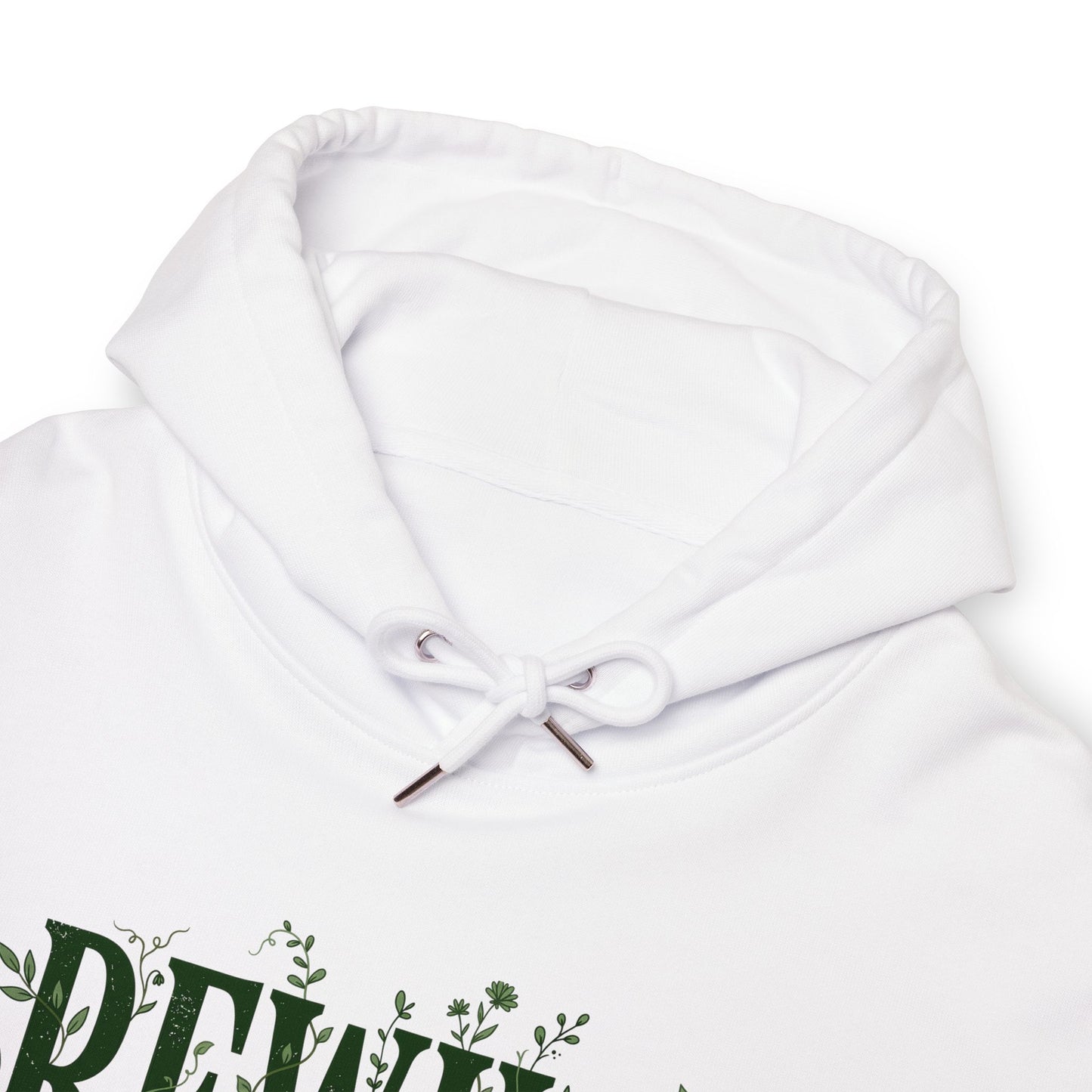 Rewild Hoodie — Botanical 'Rewild Everything' Eco Nature Sweatshirt