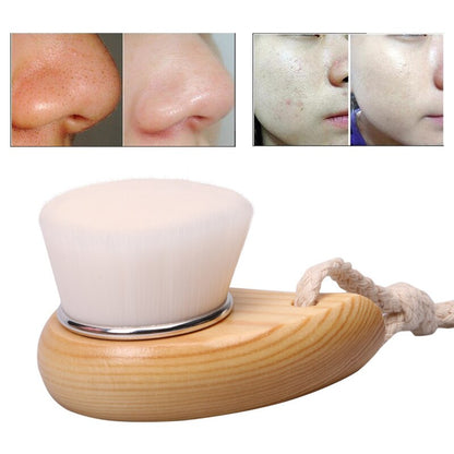 Wooden Handle Cleansing Brush