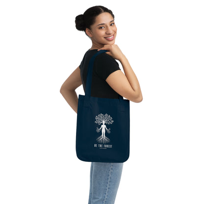 Tote Bag — "Be The Forest" Eco Canvas Tote for Nature Lovers
