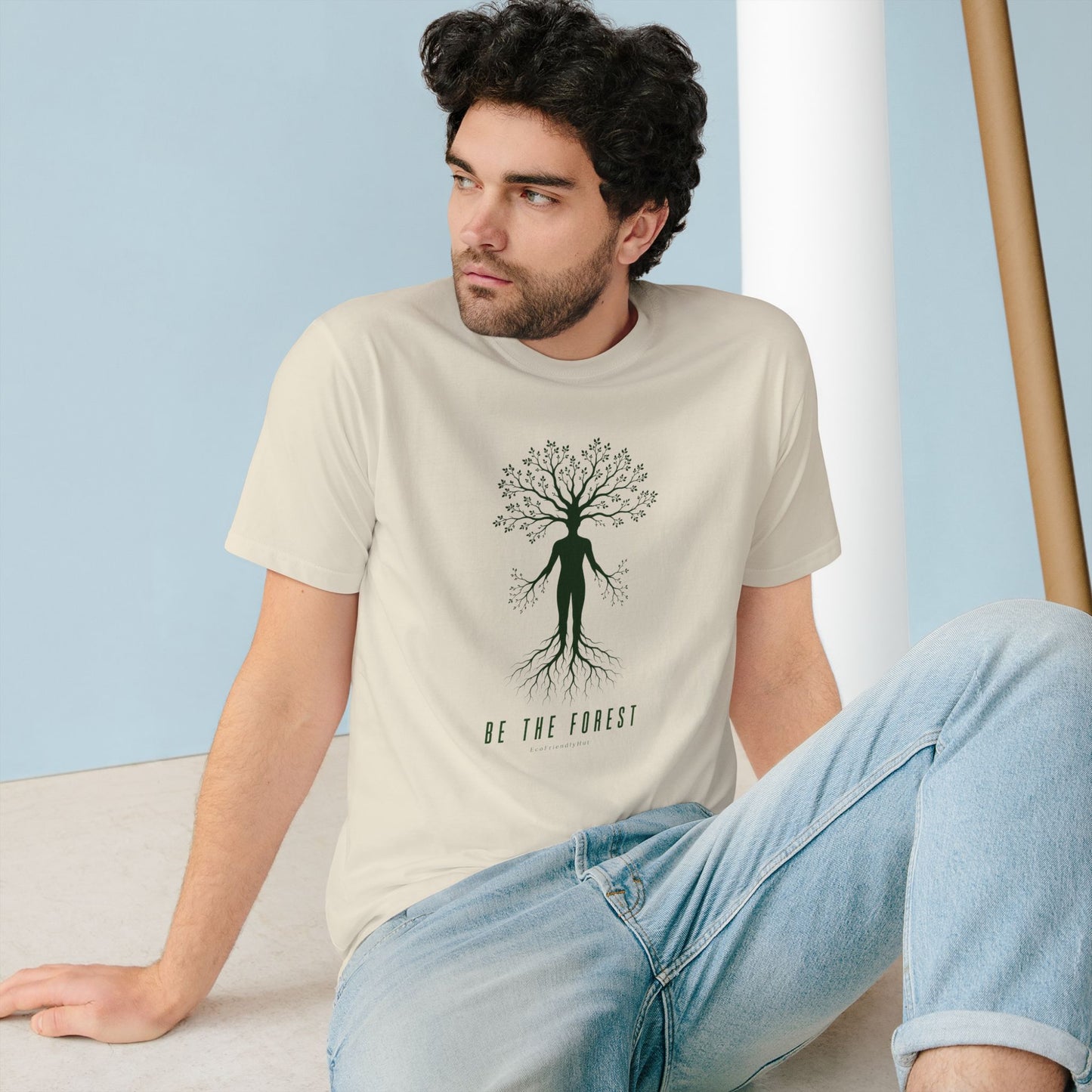 Be The Forest T-Shirt — Eco Nature Tree Person Graphic Tee