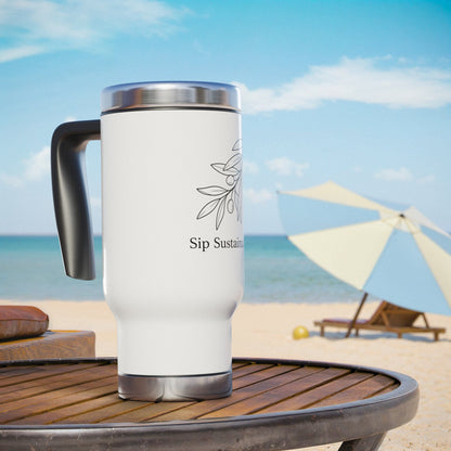 Sip Sustainably Stainless Steel Travel Mug (14oz)