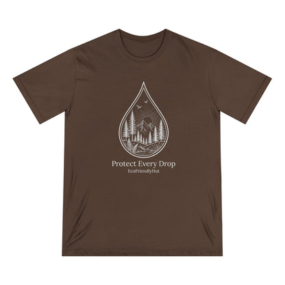Protect Every Drop T-Shirt — Water Conservation Nature Tee
