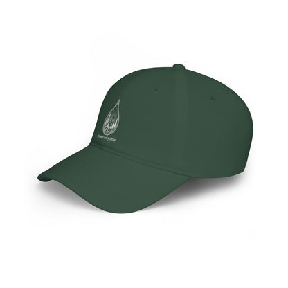 Protect Every Drop Low Profile Baseball Cap — Water Conservation Embroidered Hat