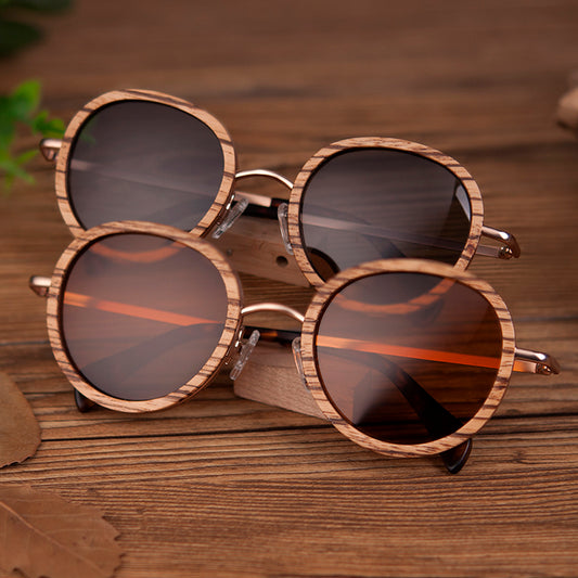 Full Wooden Ladies Sunglasses