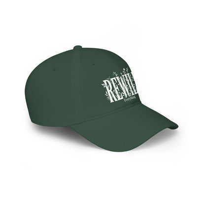 Rewild Everything Khaki Baseball Cap — Outdoor Nature, Conservation Hat
