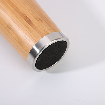 Bamboo Thermos Mug