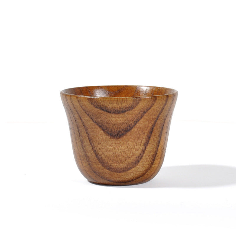 Natural Wood Primitive Handmade Spruce Wooden Cup
