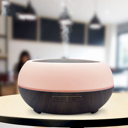 Wood Grain Round Humidifier