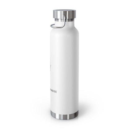 Nature Over Noise 22oz Vacuum Insulated Water Bottle — Stainless Copper-Lined Thermal Bottle