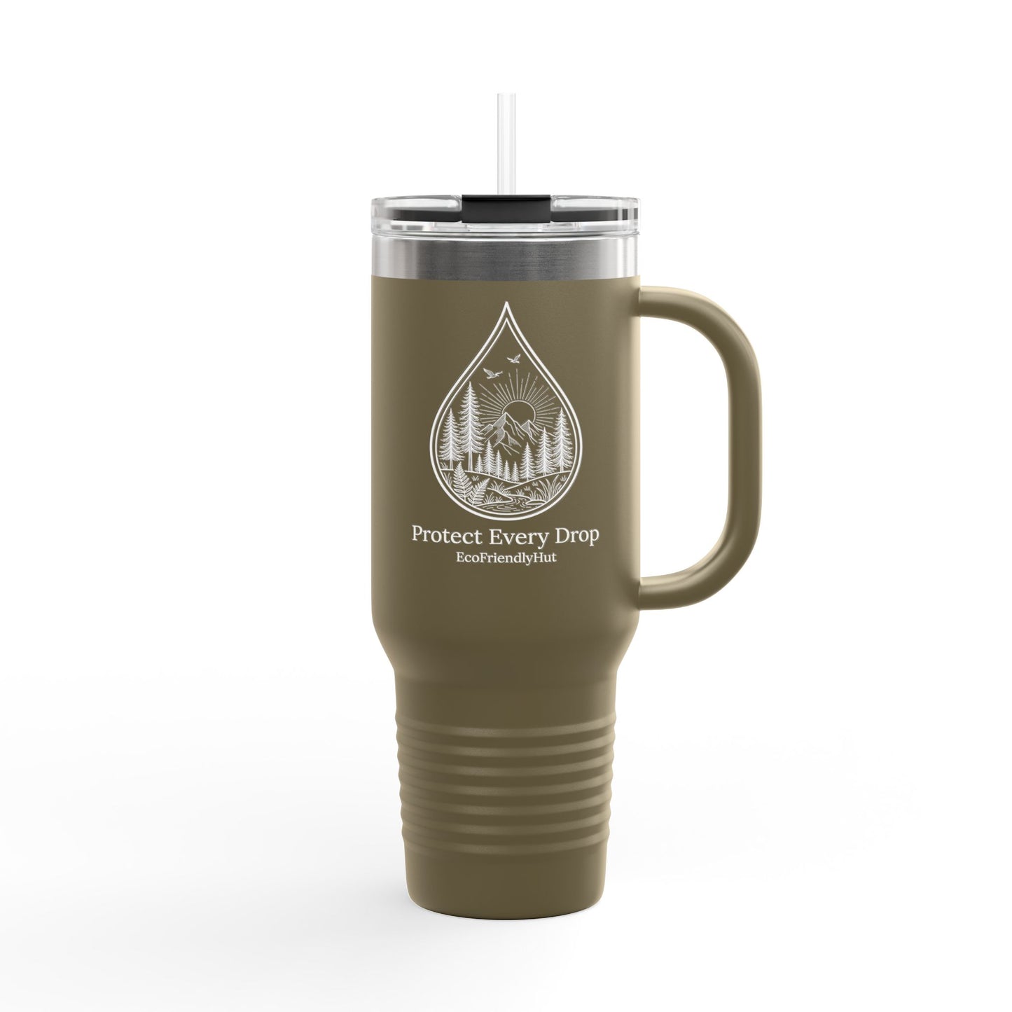 Protect Every Drop 40oz Insulated Travel Mug