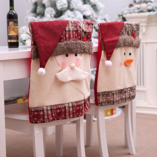High quality Table Decoration Christmas Hat Chairs Set