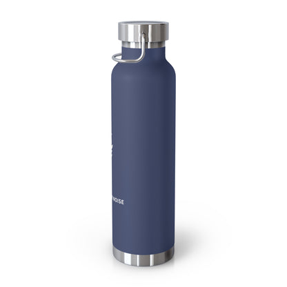 Nature Over Noise 22oz Vacuum Insulated Water Bottle — Stainless Copper-Lined Thermal Bottle