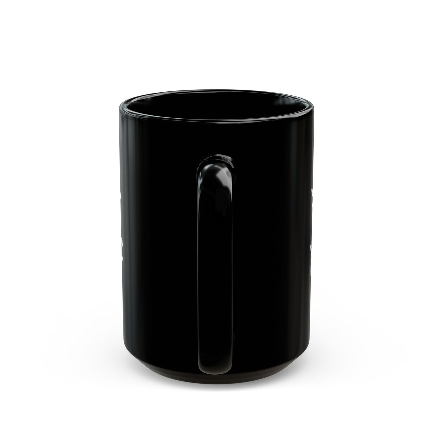 Black Floral 'Bewild Everything' Mug — 11oz & 15oz Ceramic Coffee Cup