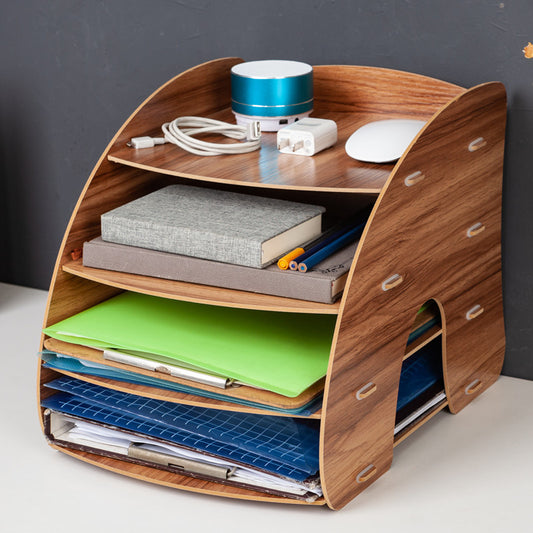 Wooden File Rack