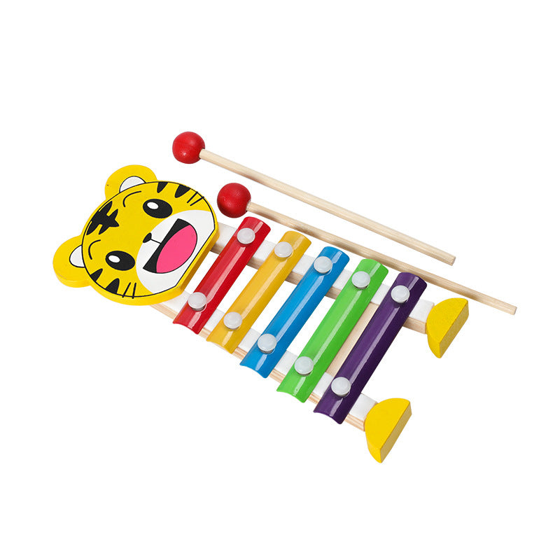 Wooden Rattles Educational Toy