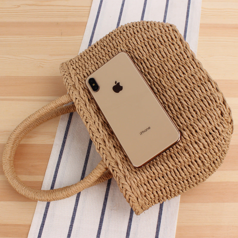 Handmade Straw Woven Bags