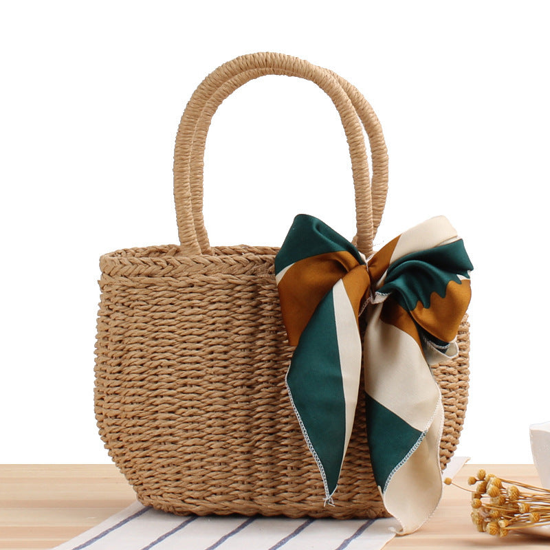 Handmade Straw Woven Bags