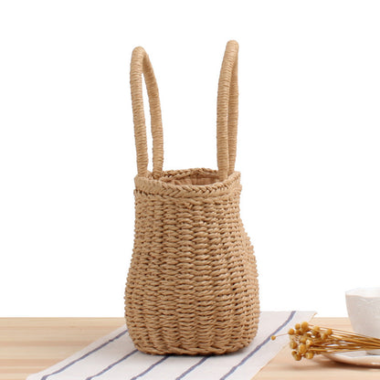 Handmade Straw Woven Bags