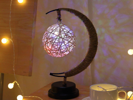Led Star Moon Apple Christmas Decoration Lights