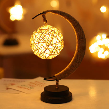 Led Star Moon Apple Christmas Decoration Lights