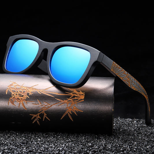 Retro Bamboo Wooden Fashion Men's Sunglasses