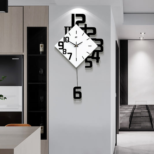 Personalized Digital Clock Fashion Wall Clock