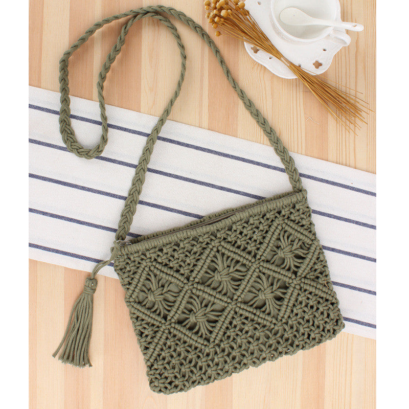 Straw Woven Retro Hand Woven Bag