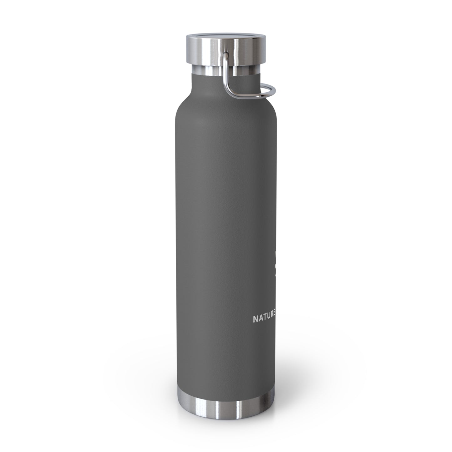 Nature Over Noise 22oz Vacuum Insulated Water Bottle — Stainless Copper-Lined Thermal Bottle