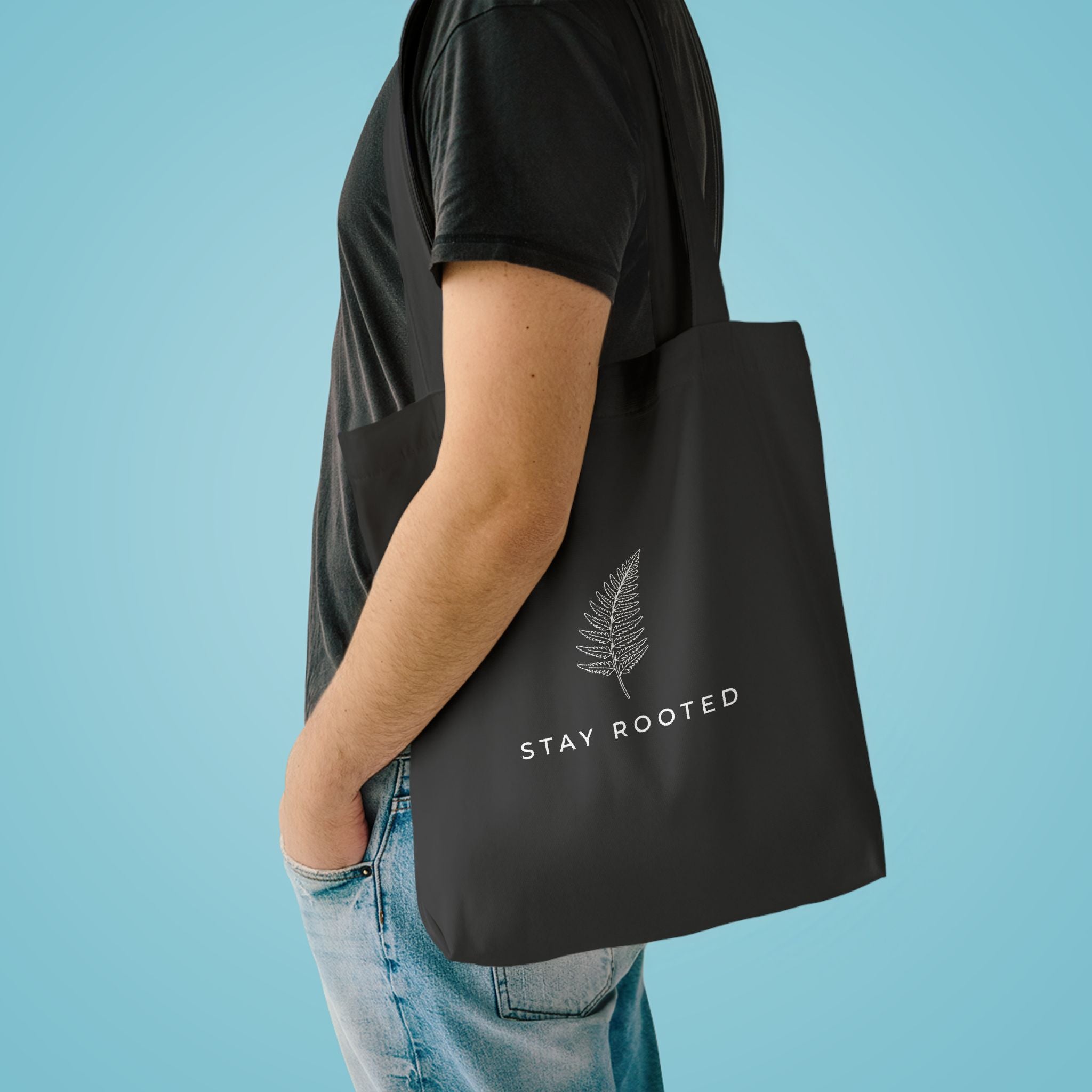 stay-rooted-tote-bag-minimal-fern-design-cotton-grocery-market-bag