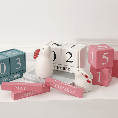 Creative Calendar Living Room Decoration