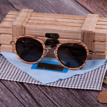 Full Wooden Ladies Sunglasses