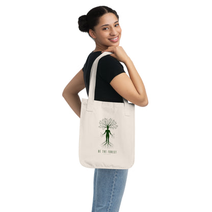 Tote Bag — "Be The Forest" Eco Canvas Tote for Nature Lovers