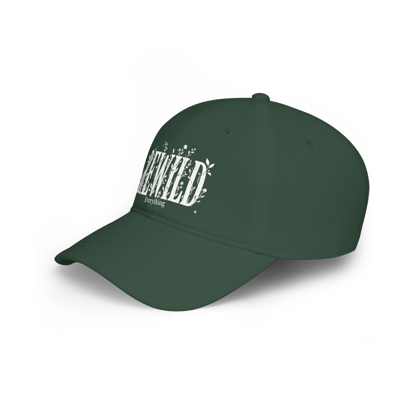 Rewild Everything Khaki Baseball Cap — Outdoor Nature, Conservation Hat