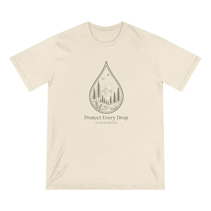 Protect Every Drop T-Shirt — Water Conservation Nature Tee