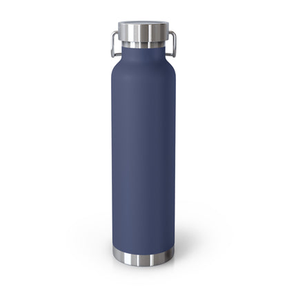 Nature Over Noise 22oz Vacuum Insulated Water Bottle — Stainless Copper-Lined Thermal Bottle