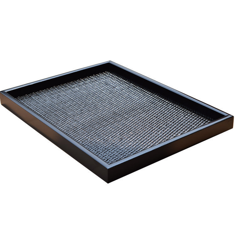Handmade Rattan Wooden Tray