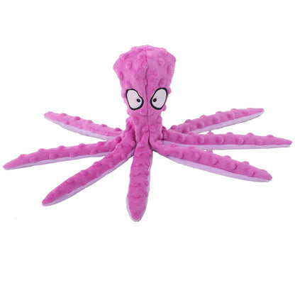 Eco-friendly New Design Pet Plush Octopus Toy